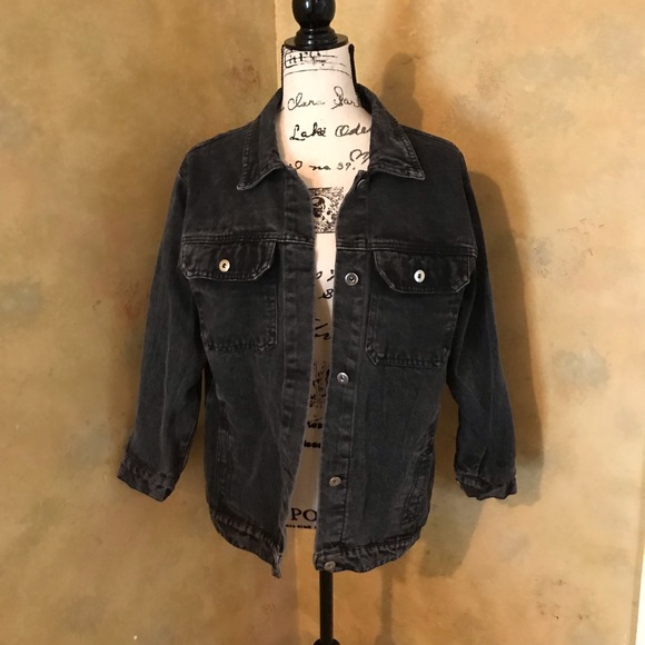 Jean Jacket Graphic Print Back - Picture 5 of 6